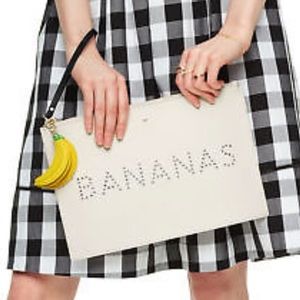 Kate Spade 🍌 Bananas Clutch/Wristlet